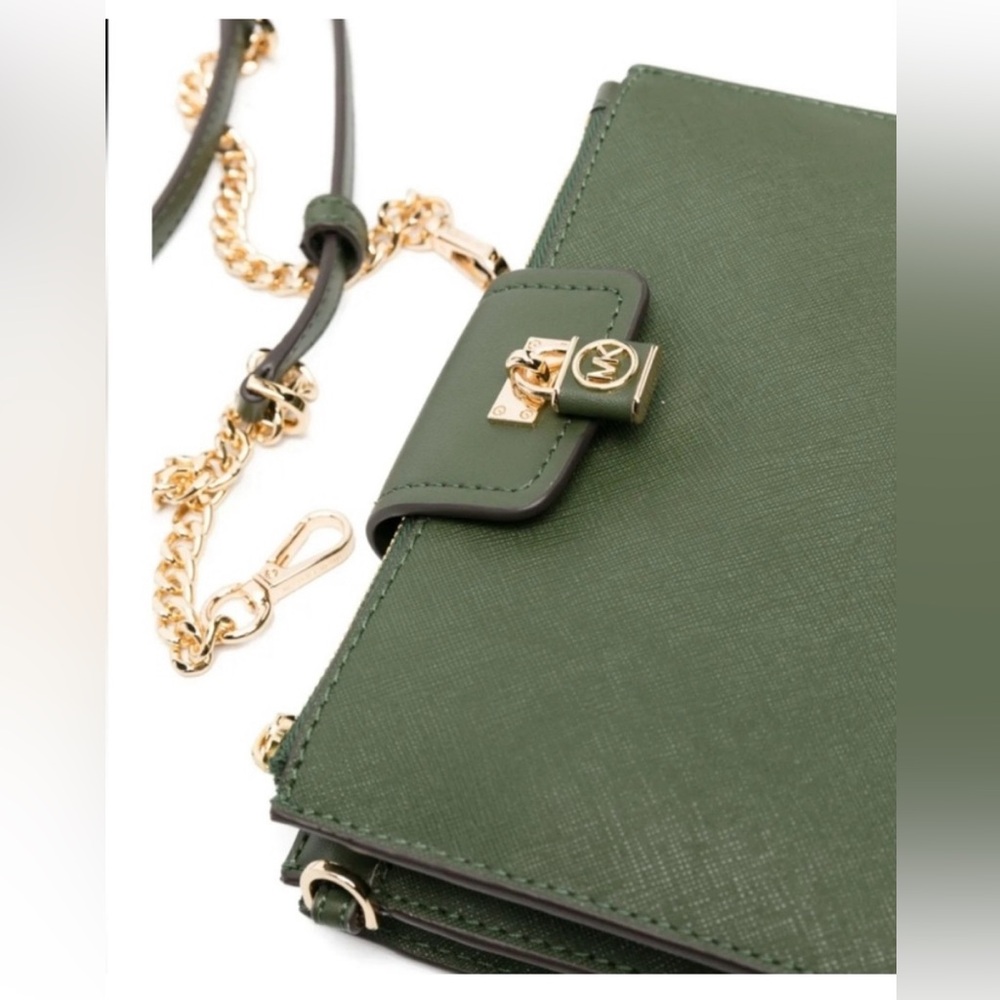 Michael Kors NWT Green Crossbody Bag - Picture 5 of 10